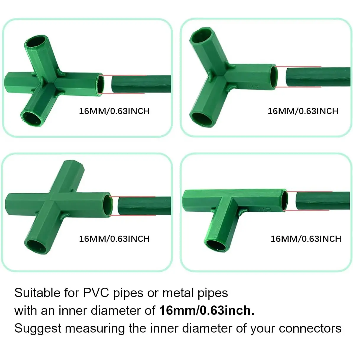Plant Support Stakes Connectors, 11mm Garden Stake Straight Connecting Pipe for Greenhouse Plant Supports (6).jpg