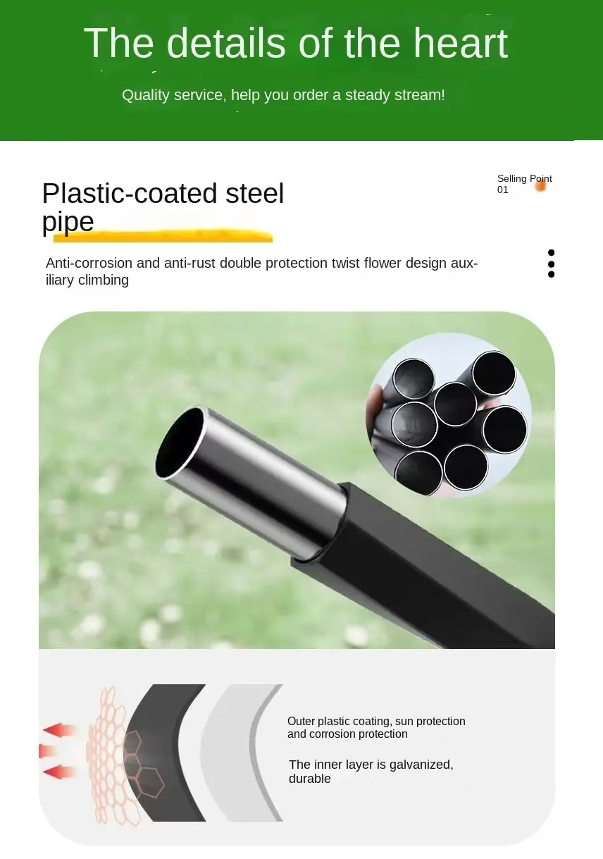 Cucumber climbing frame  (6)