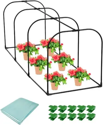 Outdoor Small Greenhouse Household Green Plants Flower Room Insulation Shed Bracket Sunshade Rain Protection Gardens Greenhouse