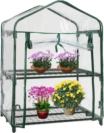 Outdoor Garden Greenhouse Succulent Sunshade Easily Assembled Small Flower Stand Nature Pressure Potted Succulents Greenhouse